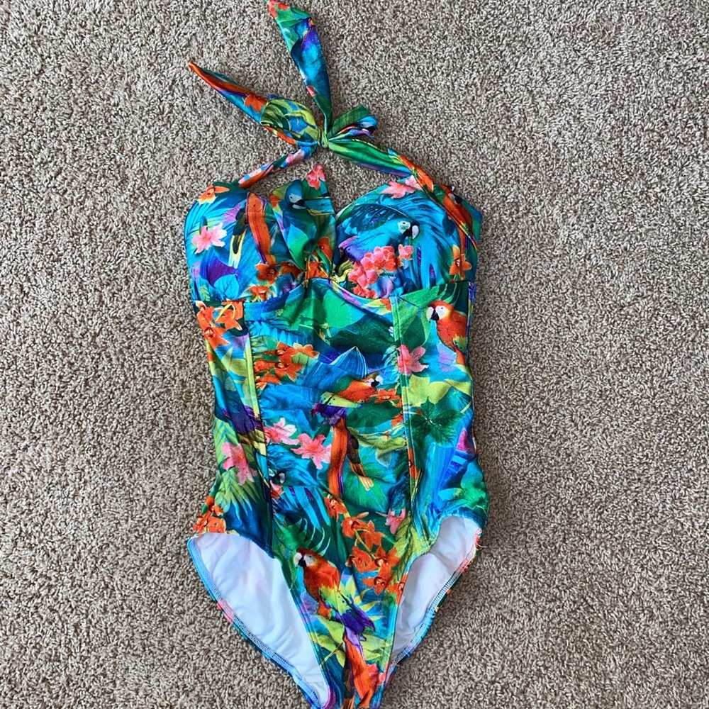 tropical one piece